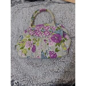 EUC Vera Bradley Sophie Sofie Sofia Handbag #2 Watercolor‎ Floral Print Purse